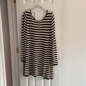Free People Striped Sweater Dress